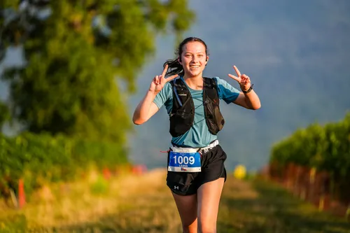 Ravitaillement vin sur le parcours